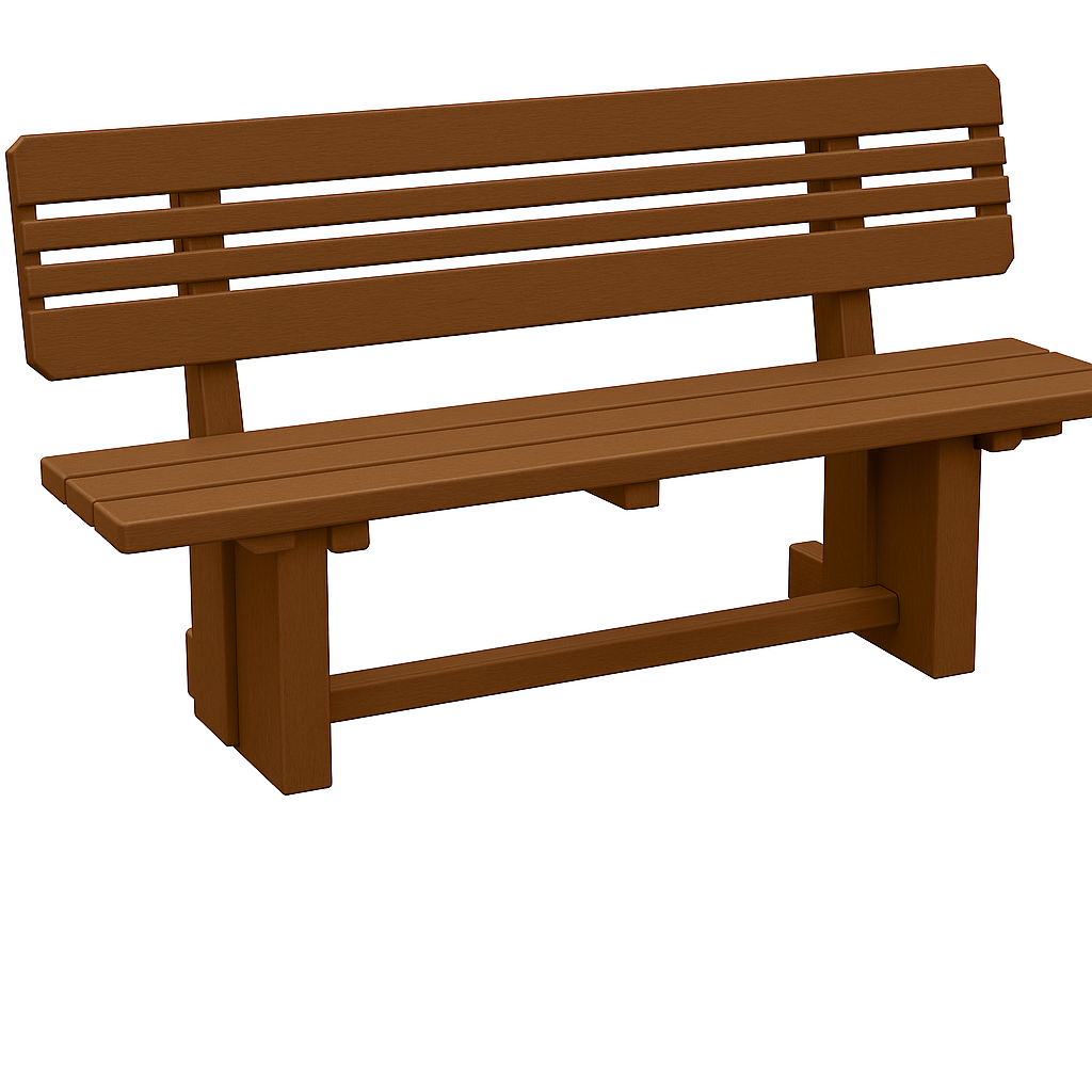Fancy Bench (With Back)