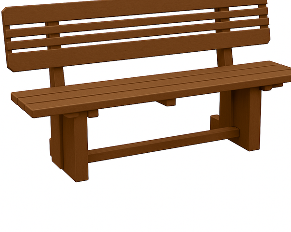 Fancy Bench (With Back)