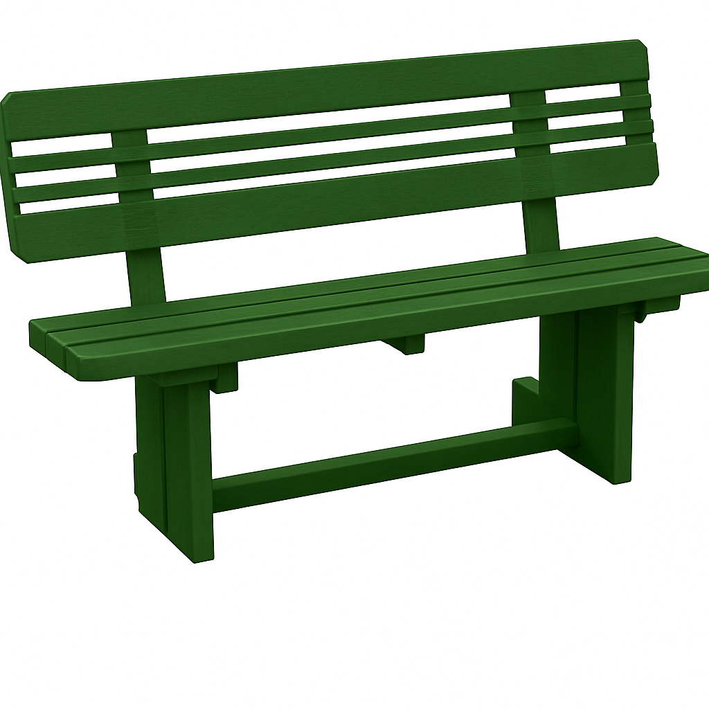 Fancy Bench (With Back)