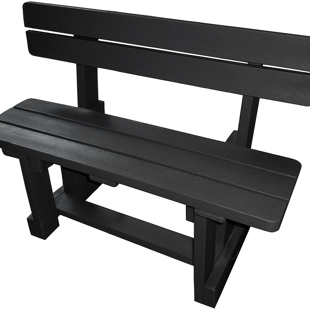 Recycled Plastic Outdoor Park Bench