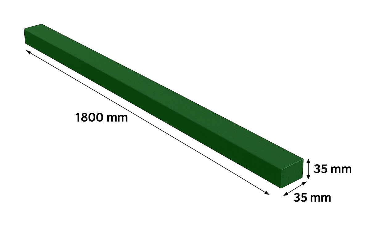 1800 x 35 x 35mm Recycled Plastic Batten / Plank