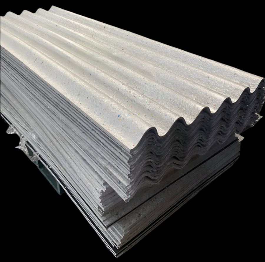 2400 x 950mm Recycled Plastic Roof Sheeting