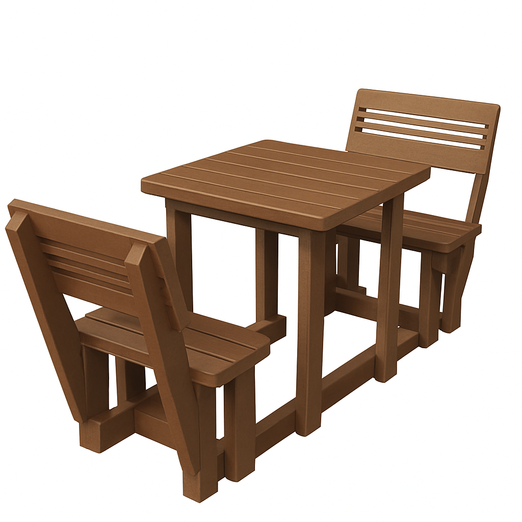Picnic Table - With Back