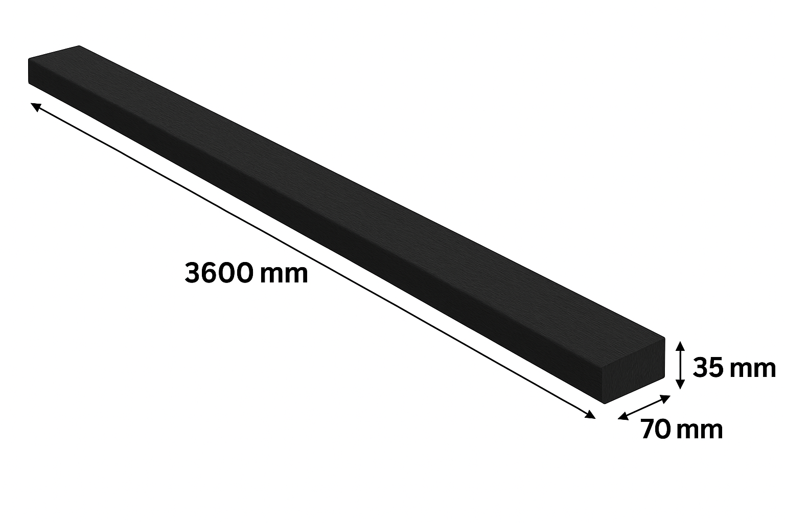 3600 x 70 x 35