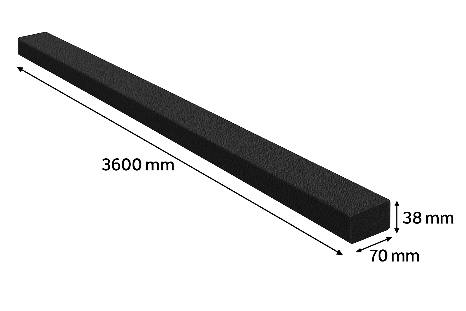 3600 x 70 x 38