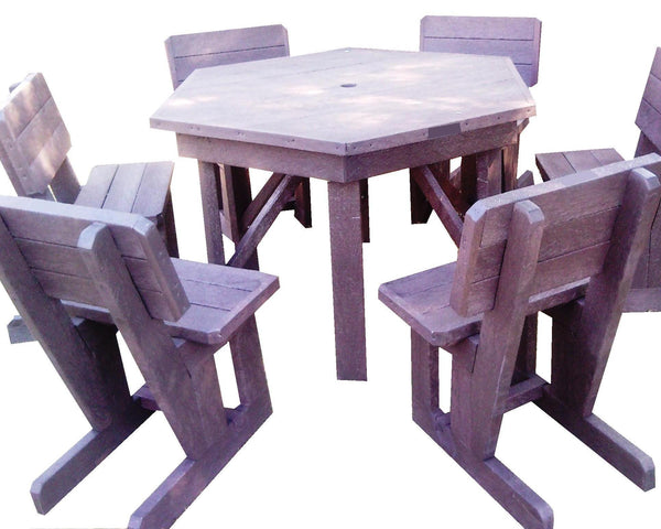 Hex Patio Set