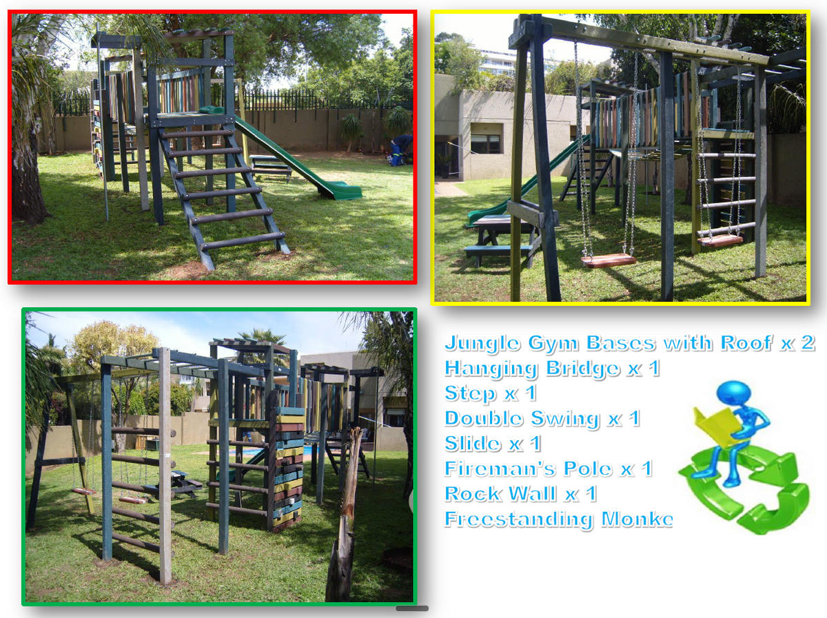 Double Trouble Jungle Gym