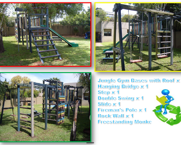 Double Trouble Jungle Gym