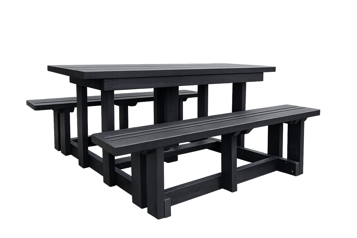 Recycled Plastic Jumbo Picnic Table
