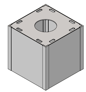 Light Box Recycling bin