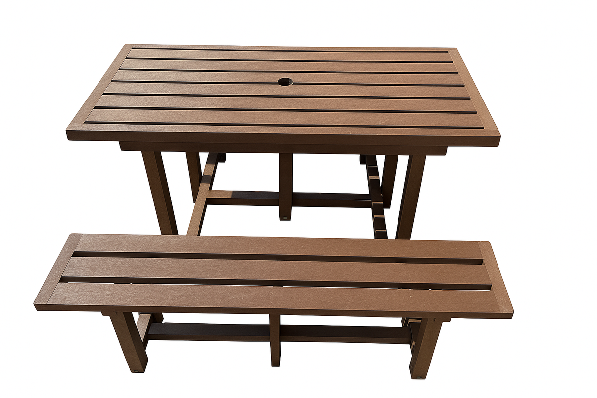 Recycled Plastic Budget Picnic Table