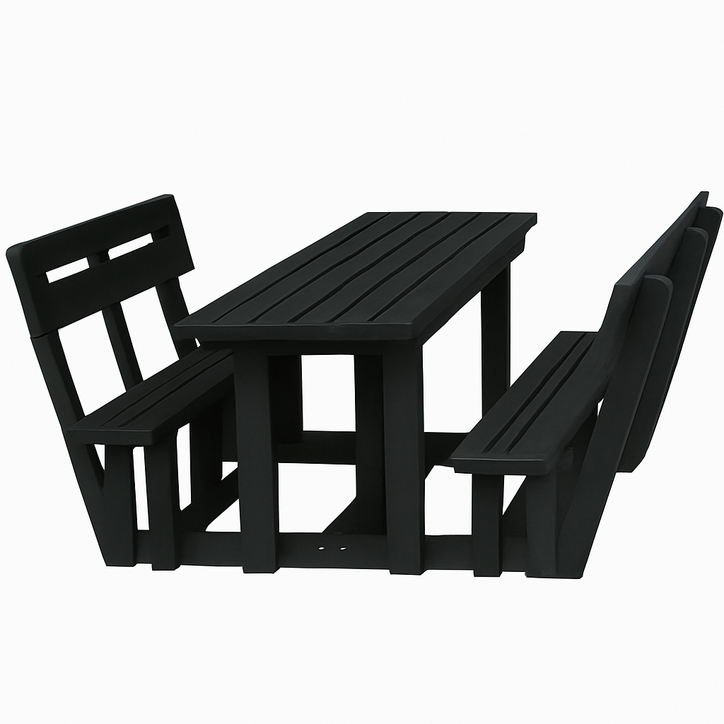 Picnic Table - With Back