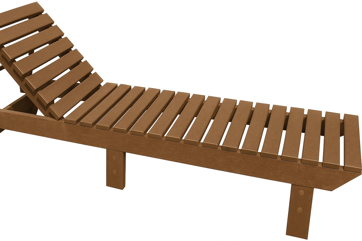 Pool Lounger With 3 Backrest Settings