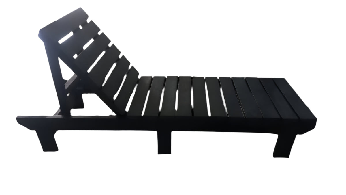 Pool Lounger With 3 Backrest Settings