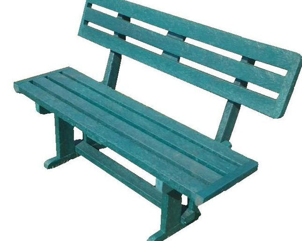 School Bench With Back