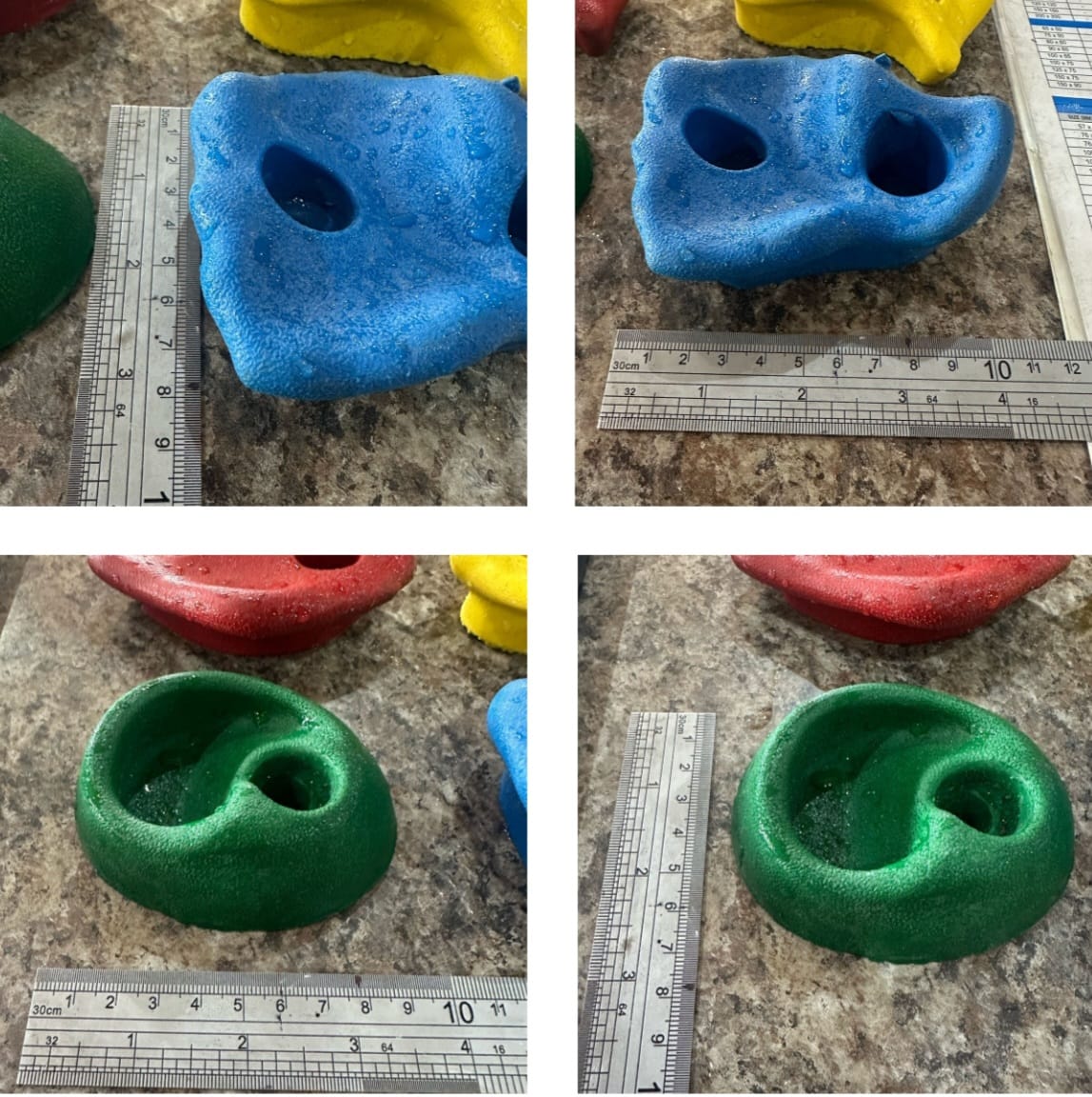 Rock Wall Climbing Grips - Mixed Colours