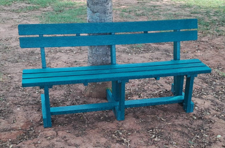 Recycled Plastic Outdoor Park Bench