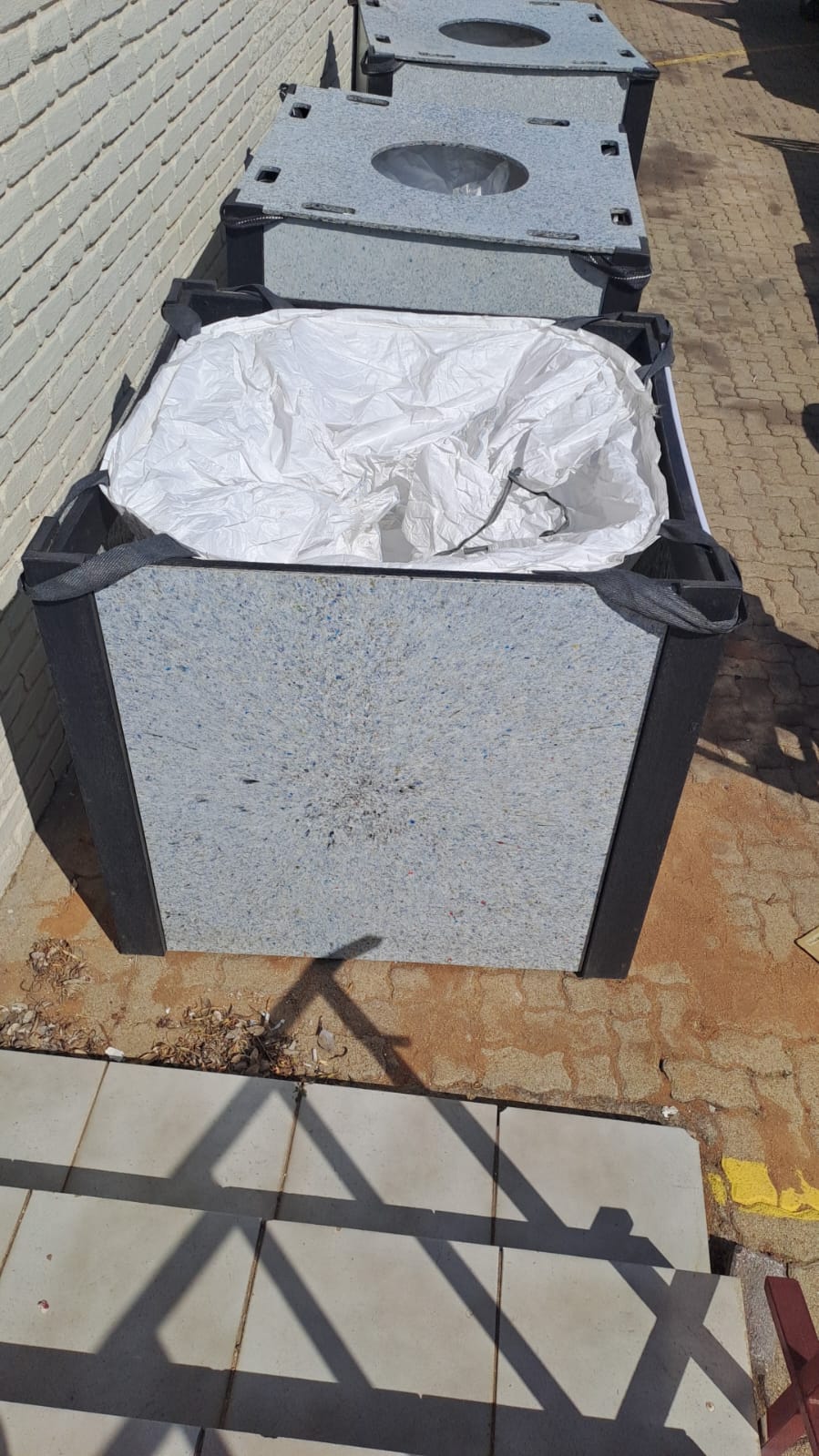 Light Box Recycling bin